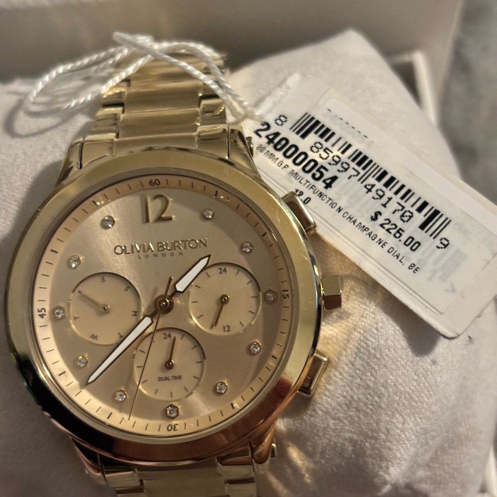 Olivia Burton Multifunction Watch – NWT, Luxe Gold Finish - Picture 2 of 5